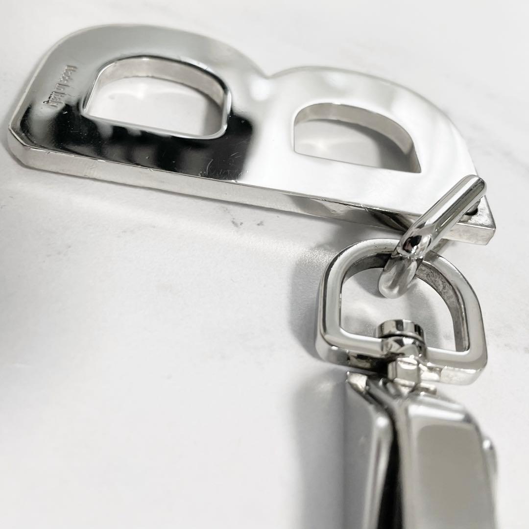 【希少】Berluti　ベルルッティ　Bロゴ　バッグチャーム　キーホルダー