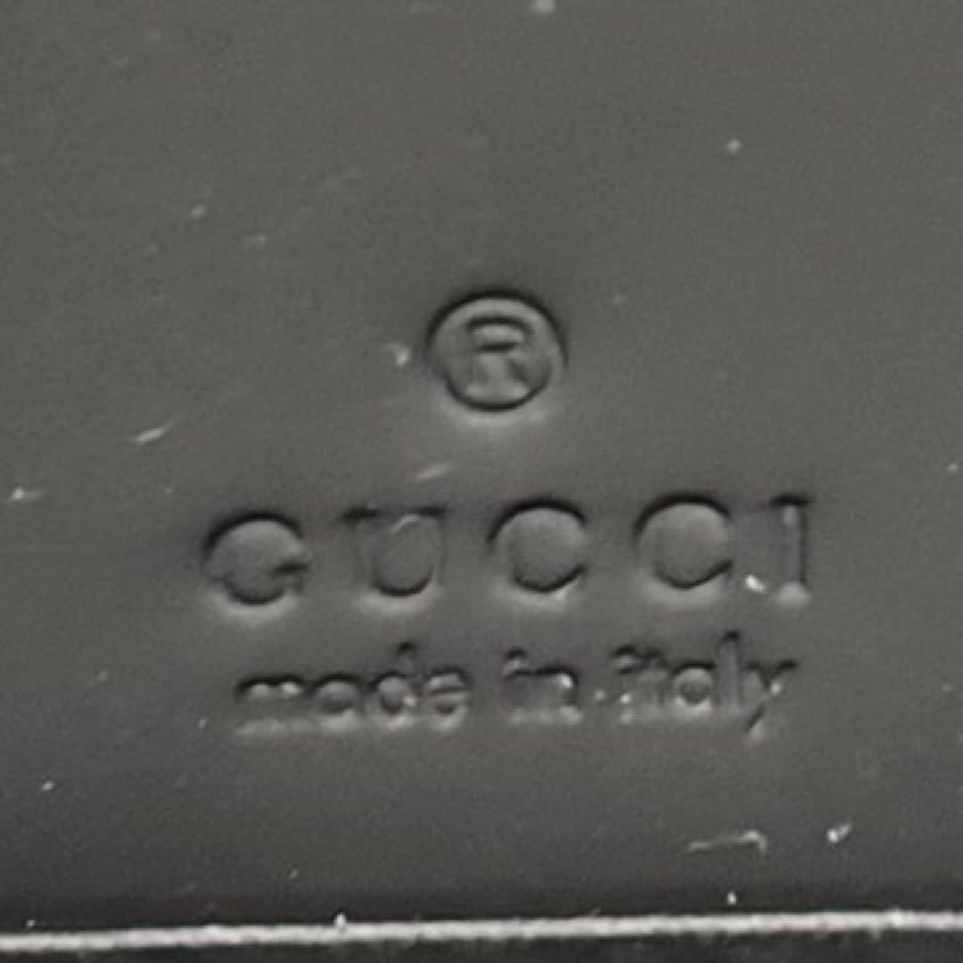 【現行品】 美品 GUCCI 長財布 ラウンドファスナー ラバー GG ブラック