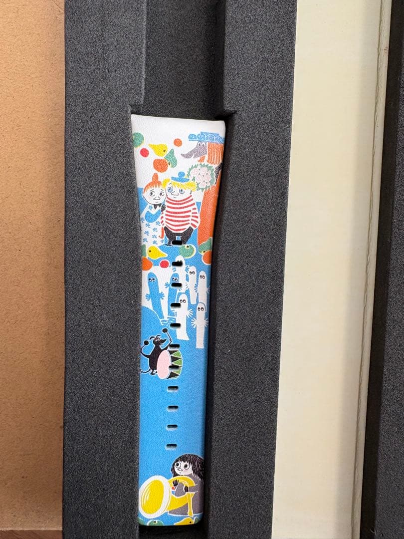 100周年　smart canvas デジタル腕時計 ムーミン　スナフキン