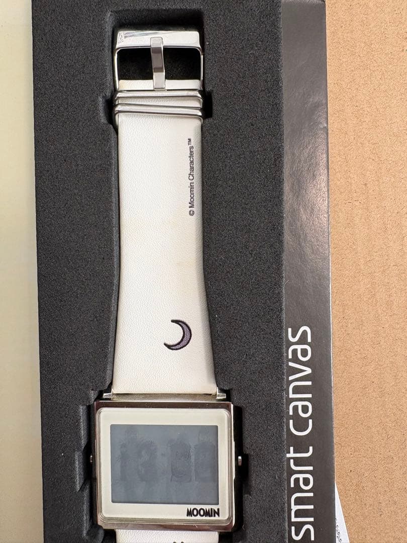 100周年　smart canvas デジタル腕時計 ムーミン　スナフキン