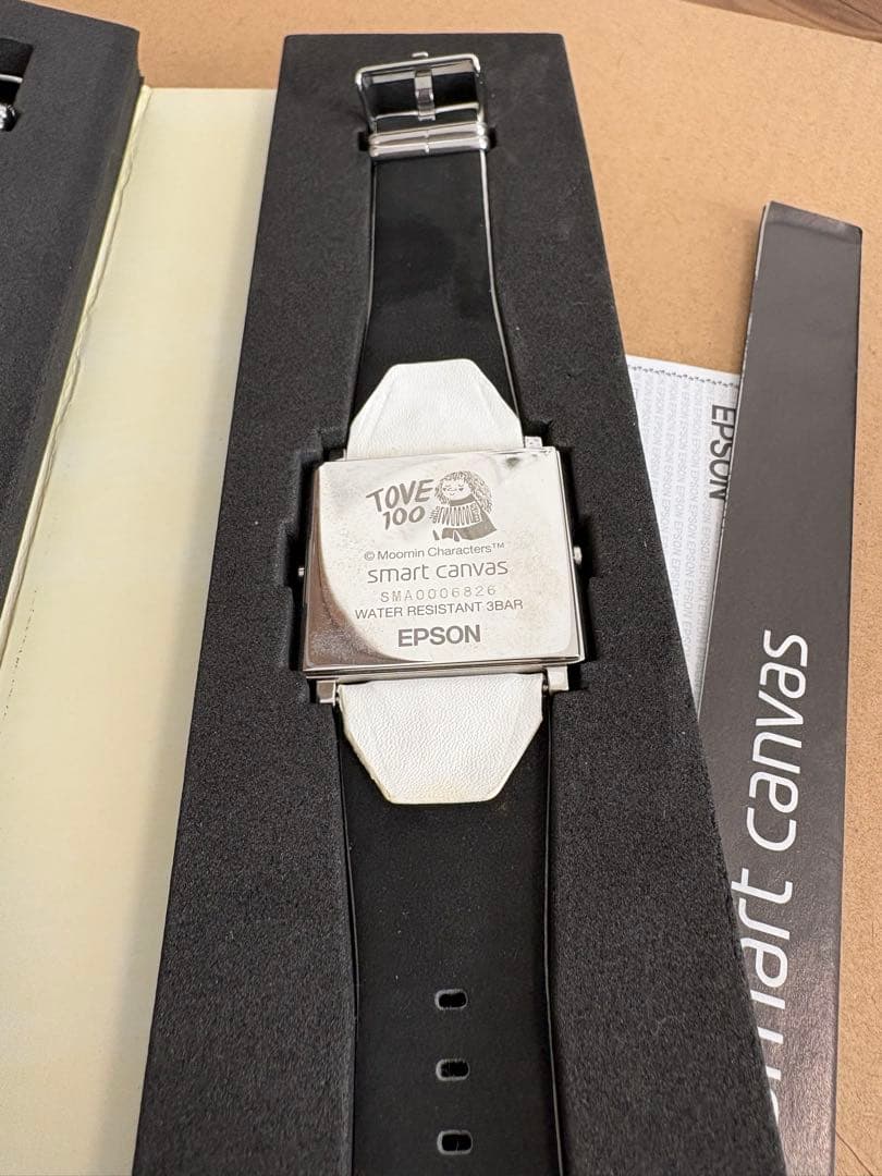 100周年　smart canvas デジタル腕時計 ムーミン　スナフキン