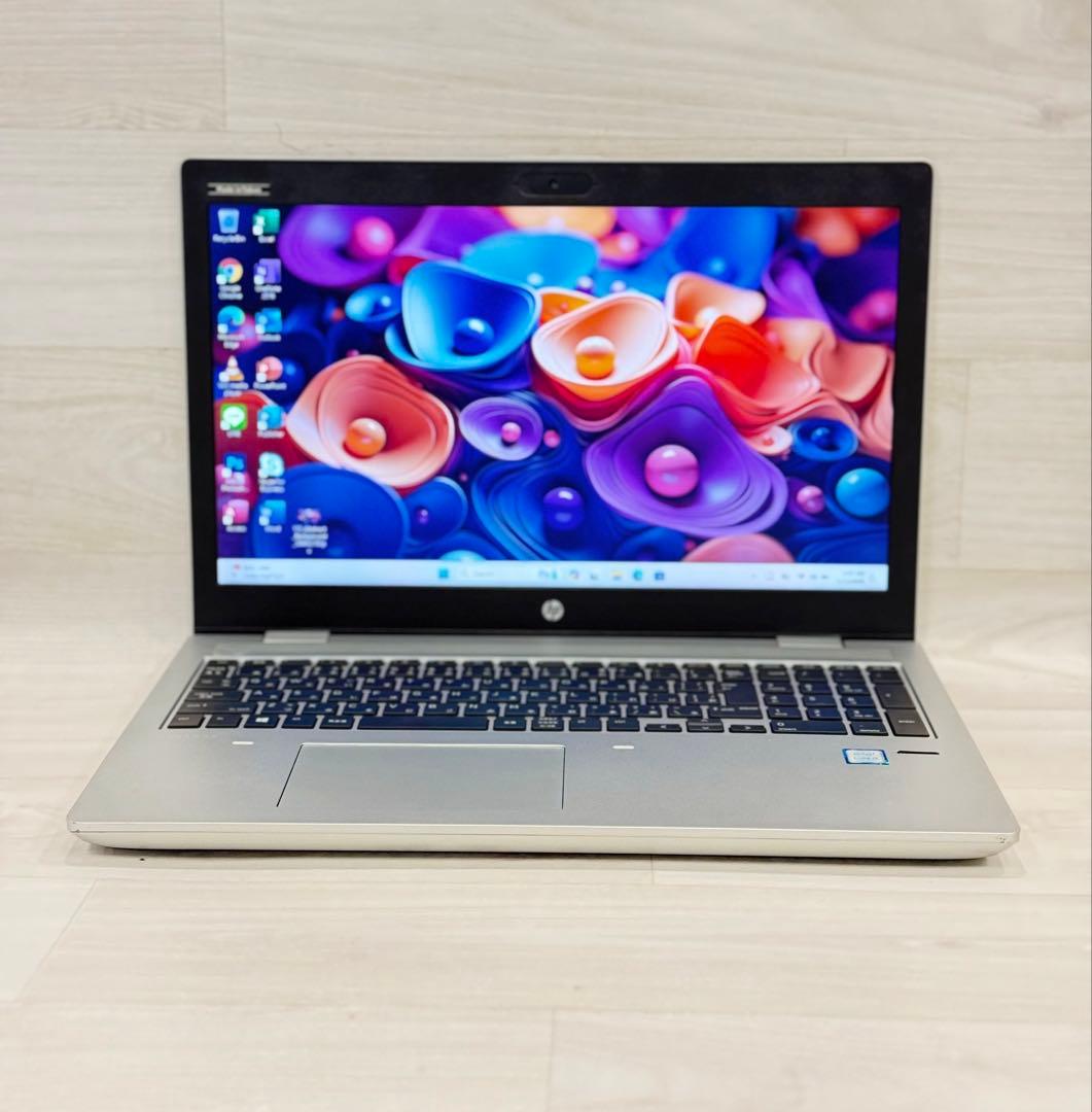 8世代Hp ProBook エイチピー650 G4ノート/8GB/SSD+HDD