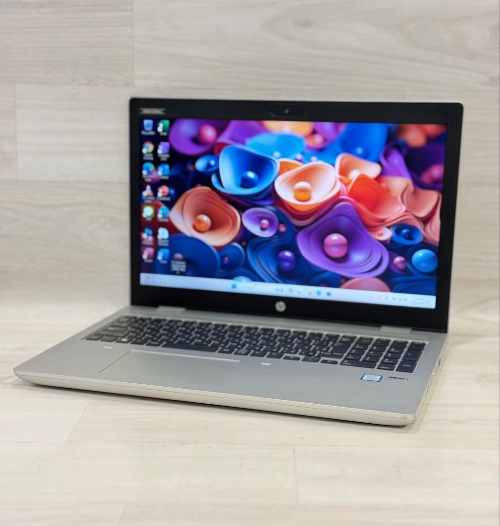 8世代Hp ProBook エイチピー650 G4ノート/8GB/SSD+HDD