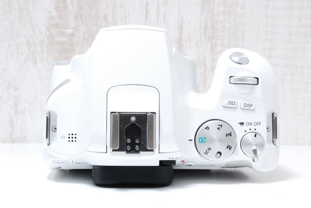 ❤️希少カラーホワイト❤️軽量ボディ❤️手ぶれ補正レンズ　Canon Kiss X10