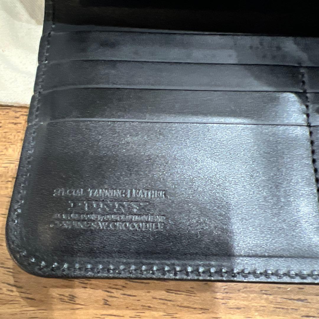 だいすけfunny製 長財布　ライダースウォレット　クロコダイル　未使用