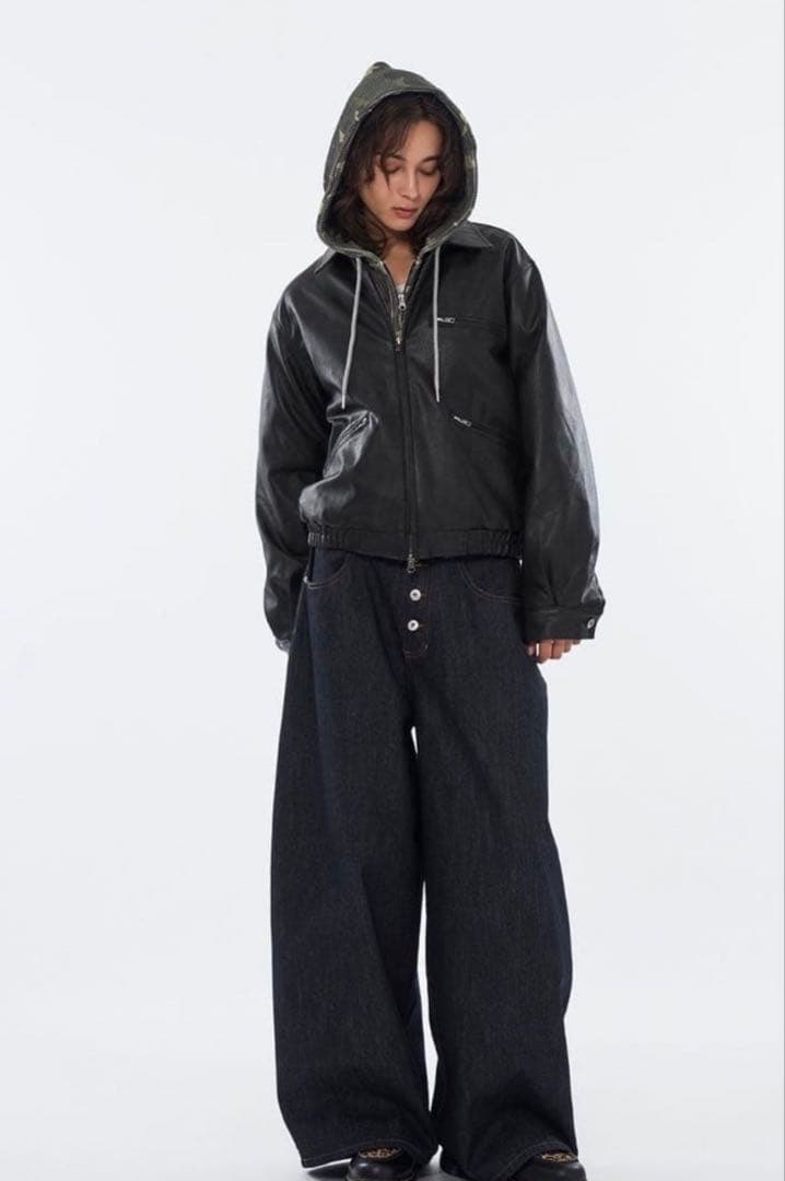 wishforever レザージャケット ウィッシュフォーエバー