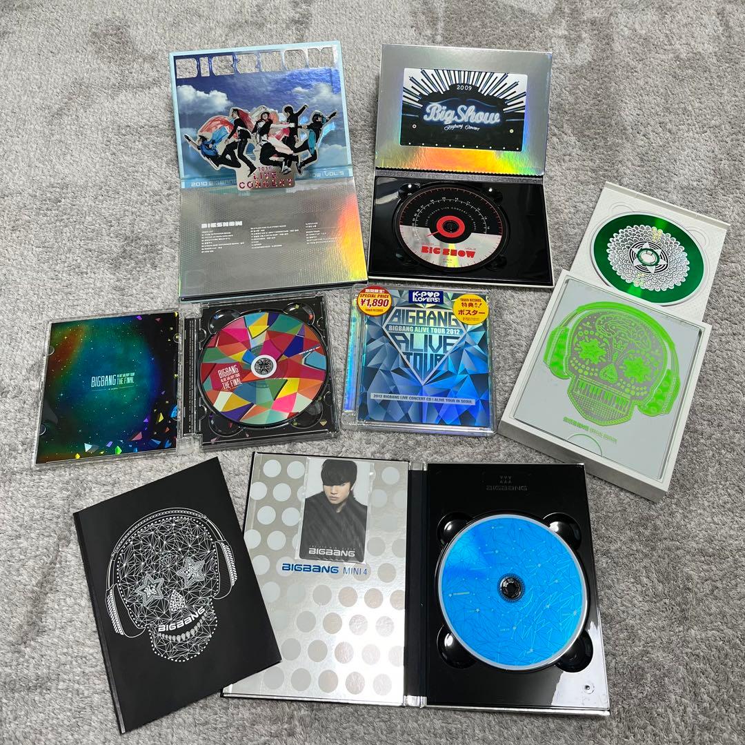 BIGBANG 韓国版 CD DVDコレクション まとめ売り