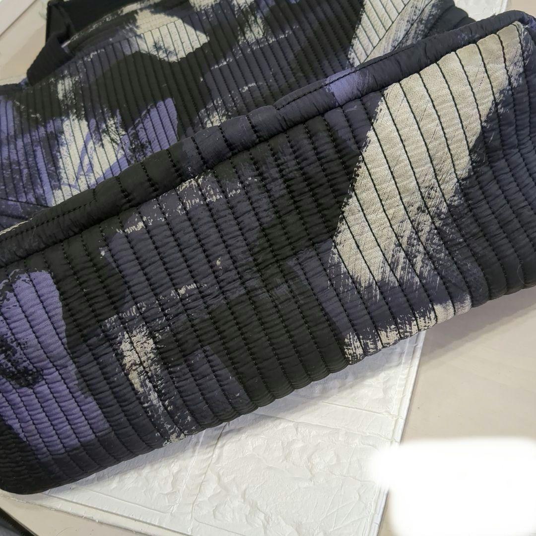 Y-3 ワイスリー トートバッグ メンズ ロゴ刺繍 キルティング グラフィック