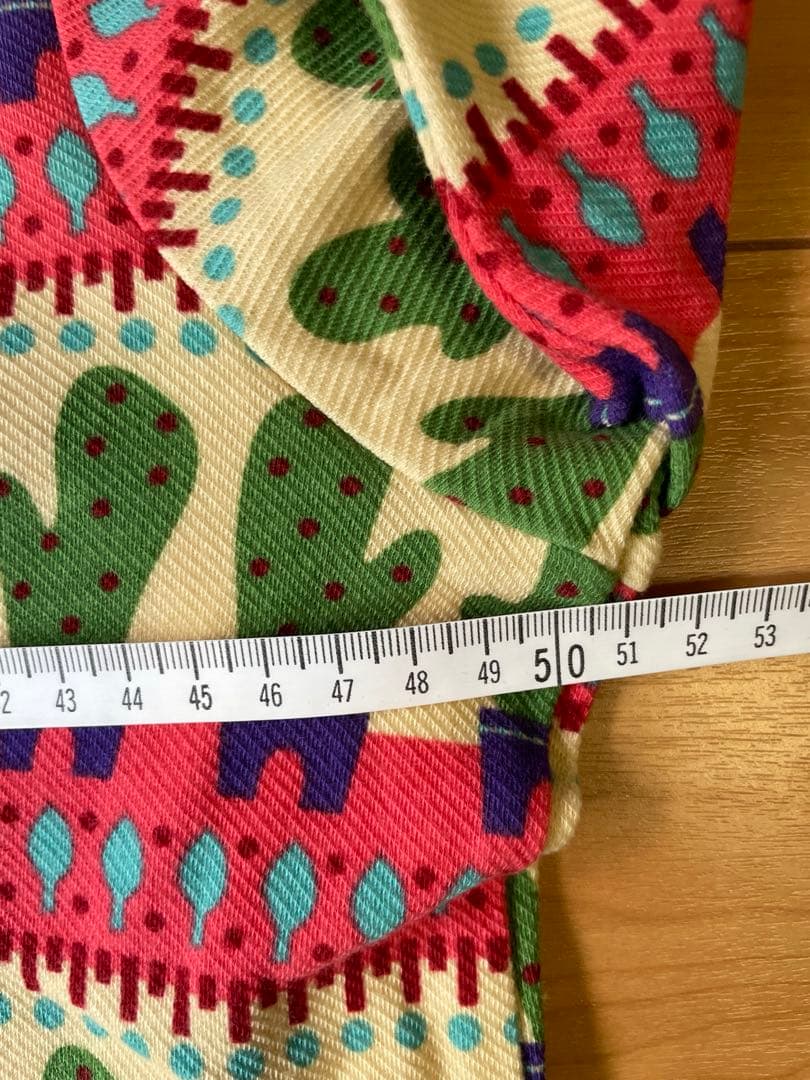 新品タグ付き ワコール パジャマ ルームウェア サボテン柄　M マタノアツコ