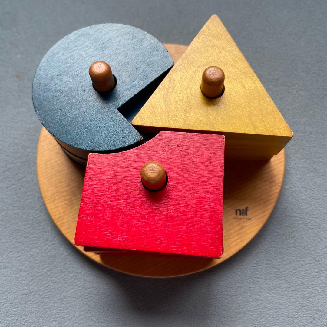 naef CONTURA 立体パズル　木製玩具