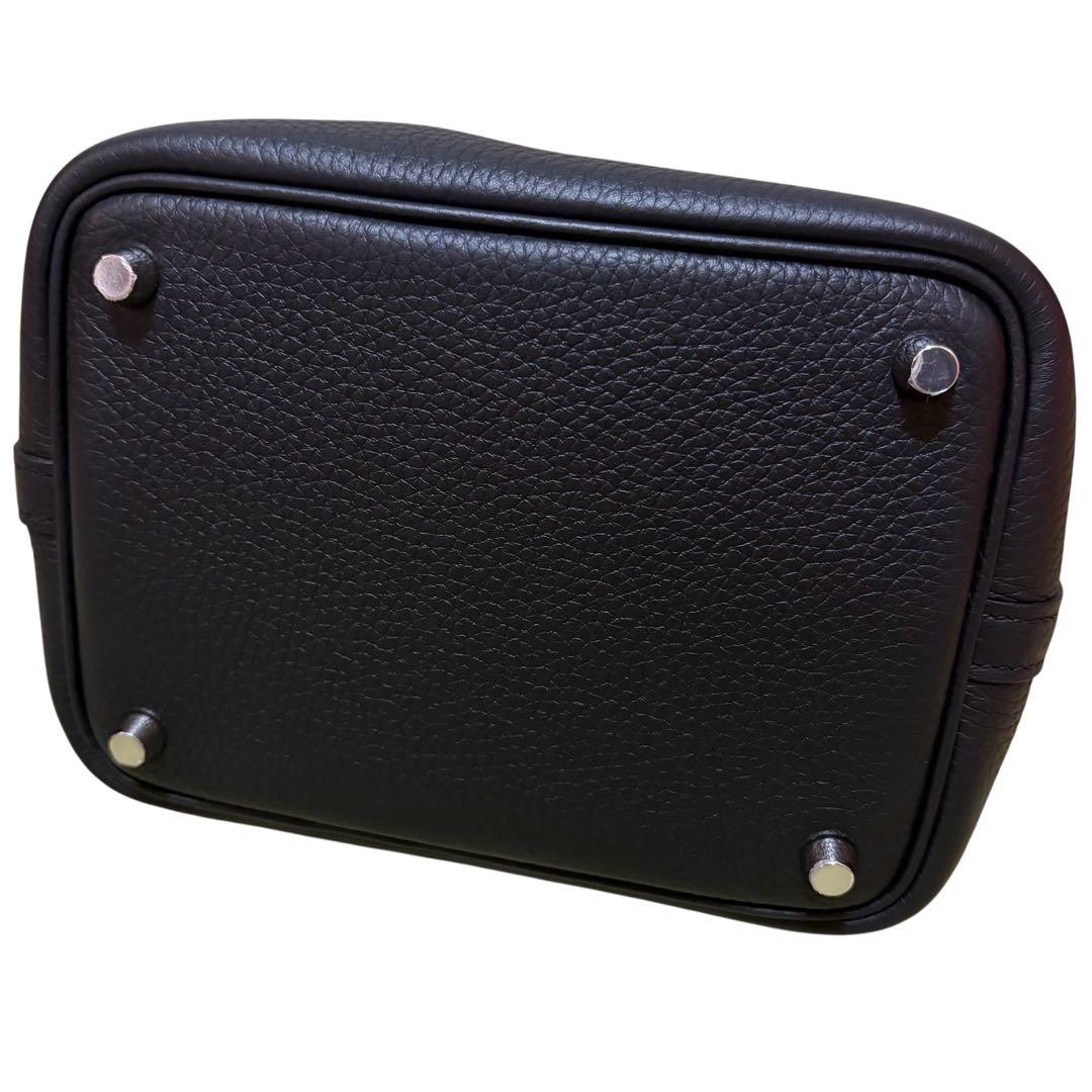 HERMES エルメス ピコタン ロック ノワール PM