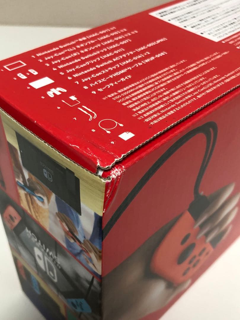 Nintendo Switch ネオンブルー ネオンレッド バッテリー強化版