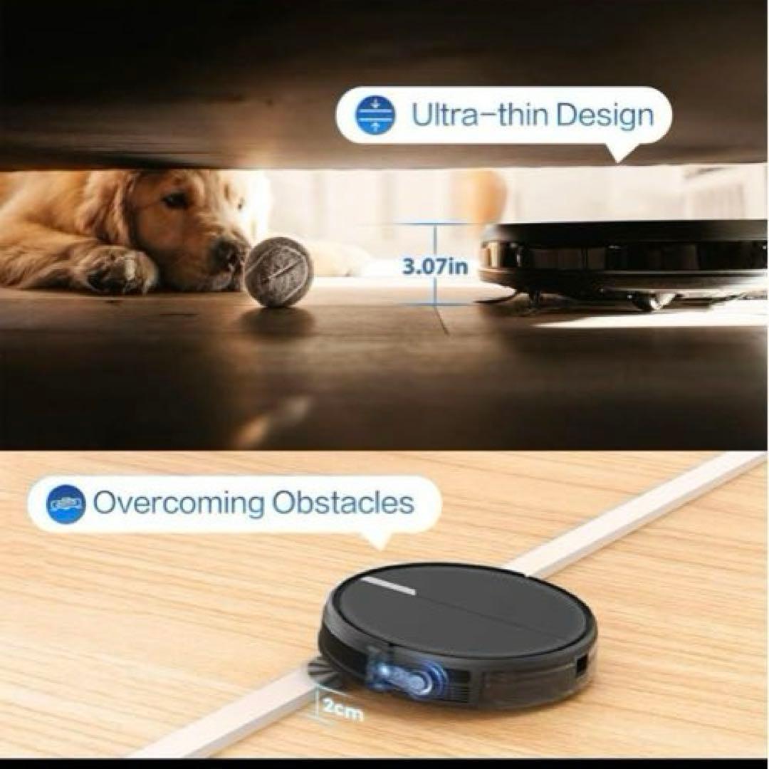 ロボット掃除機 水拭き 強力吸引 3000PA 140㎡間連続稼働 新品