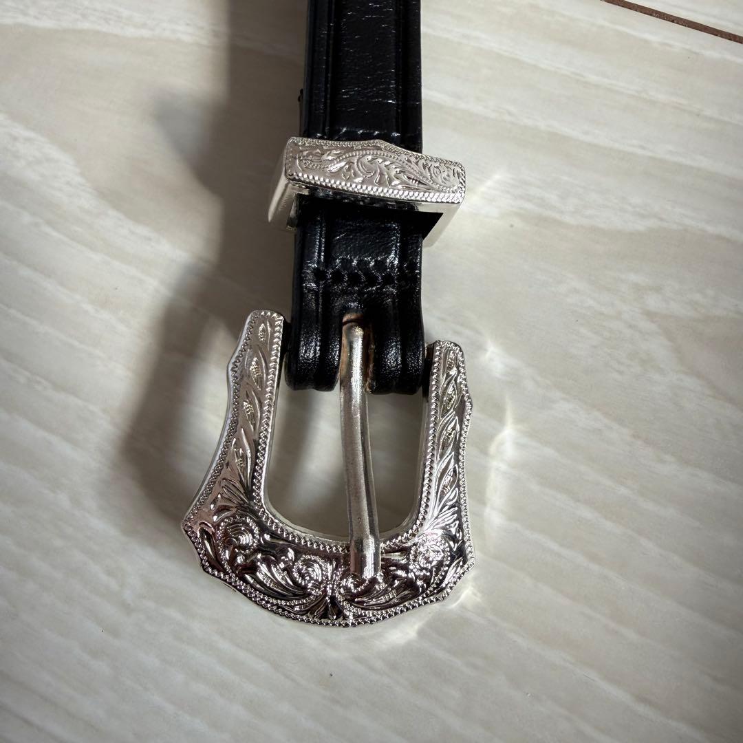 Tory Leather 3/4 ブライドルレザーベルト　36