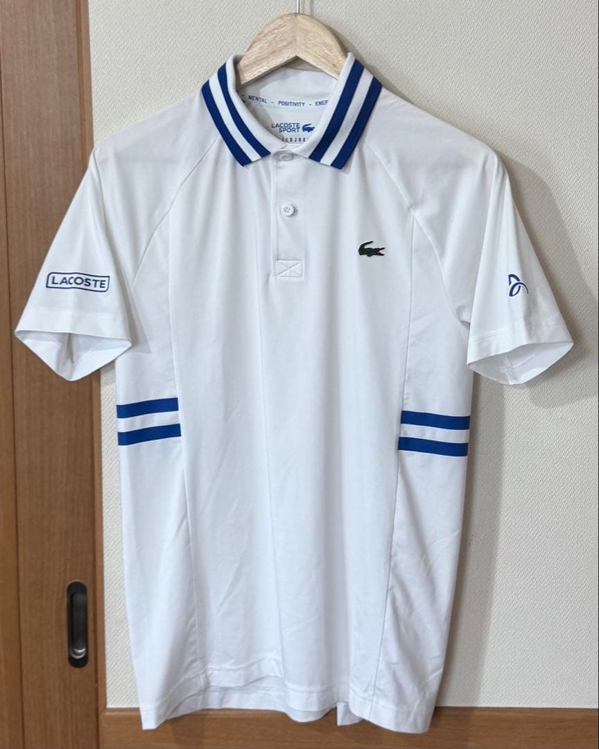 希少　美品　LACOSTE ノバク・ジョコビッチ　ウルトラドライ仕様　ポロシャツ