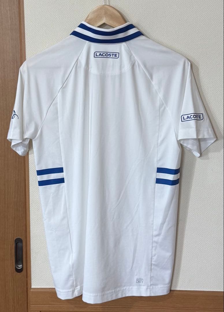 希少　美品　LACOSTE ノバク・ジョコビッチ　ウルトラドライ仕様　ポロシャツ