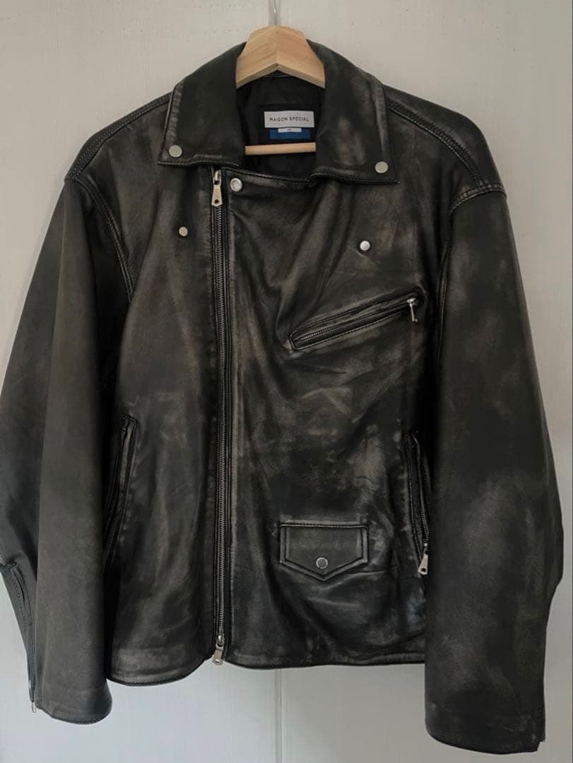 MAISON SPECIAL レザージャケット