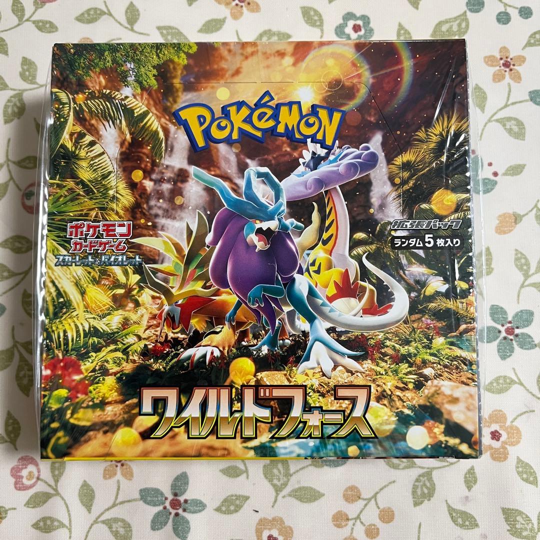 コ*ン様 【ポケモンカード】ワイルドフォース シュリンク付き 1box【新品未開