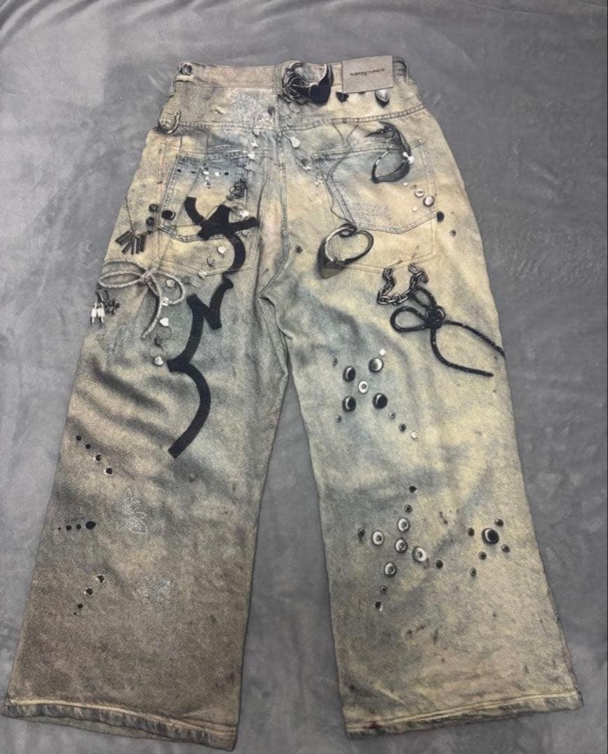 パンツ theredthread S print sweat1 toys