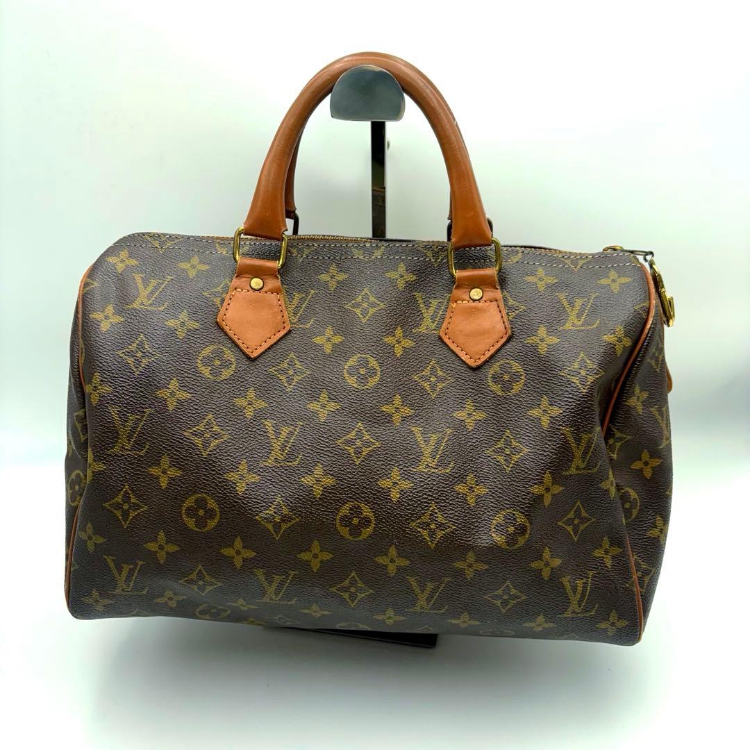鑑定済み　ルイヴィトン ハンドバッグ スピーディ30 モノグラム　USAモデル