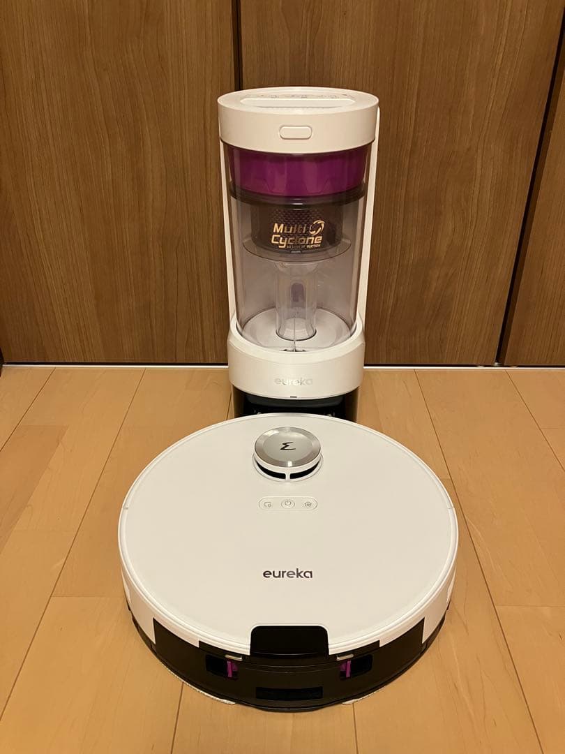 eureka ロボット掃除機 水拭きNER E10s サイクロン式　美品