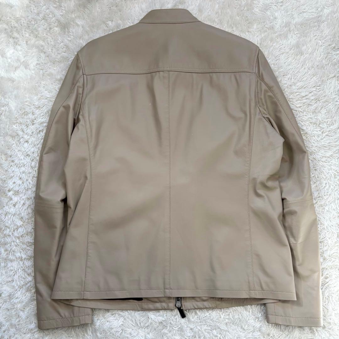 新品　ジョゼフオム　2025年モデル　レザージャケット　ライダースジャケット　L
