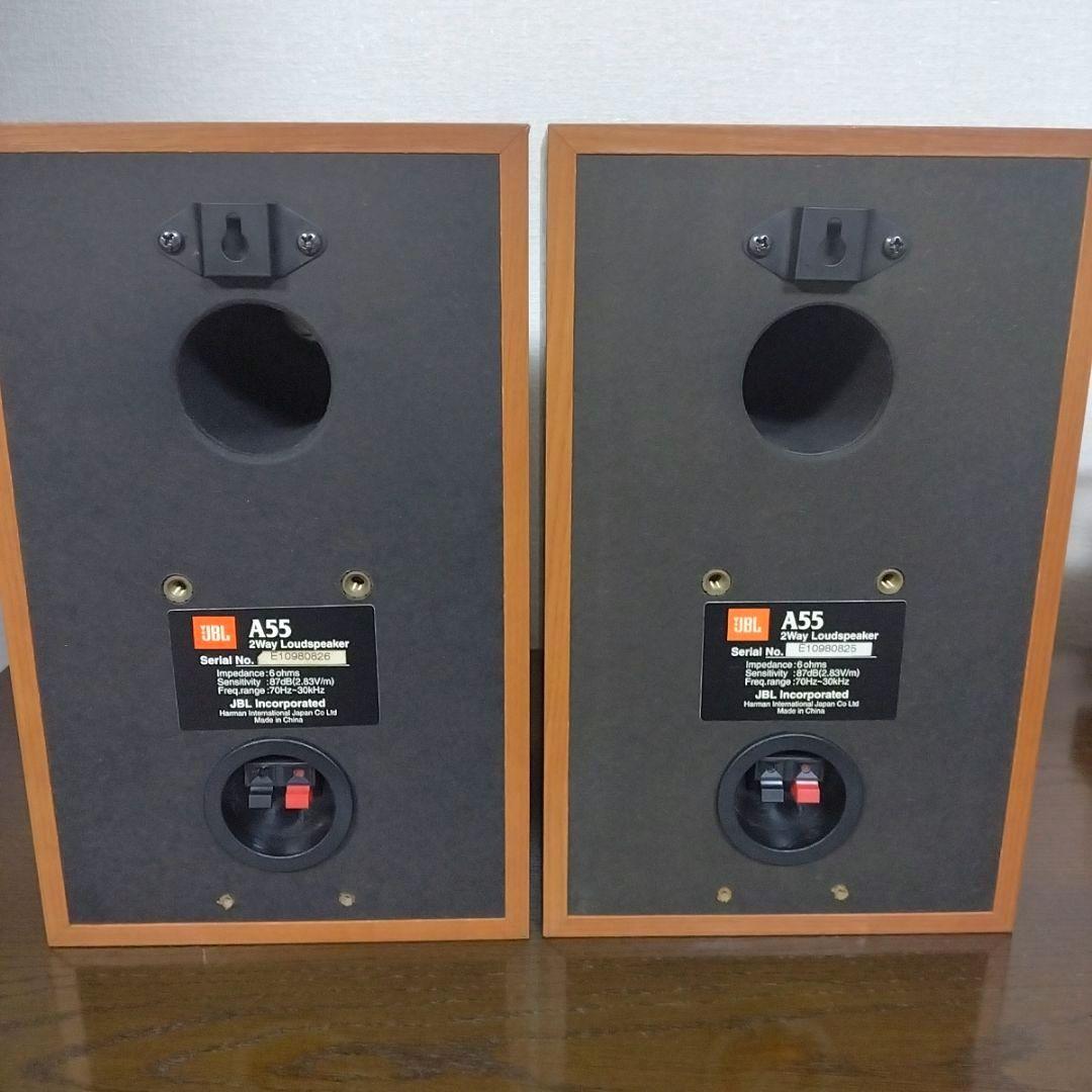 【完動品】JBL A55 2WAYスピーカー ブルーバッフル 美品