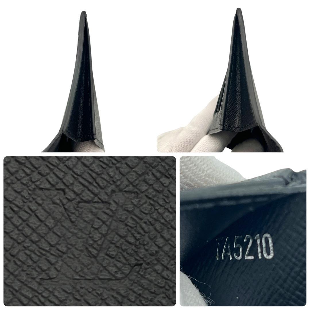 【新型】ルイヴィトン ポルトフォイユ・ロン タイガ 長財布 札入れ ノワール