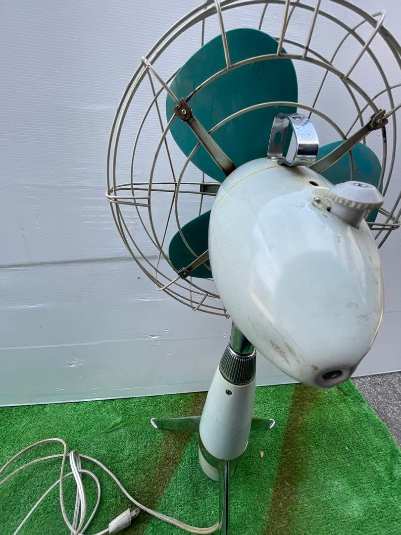 富士扇風機　ロケット型　レトロ　当時物　ヴィンテージ