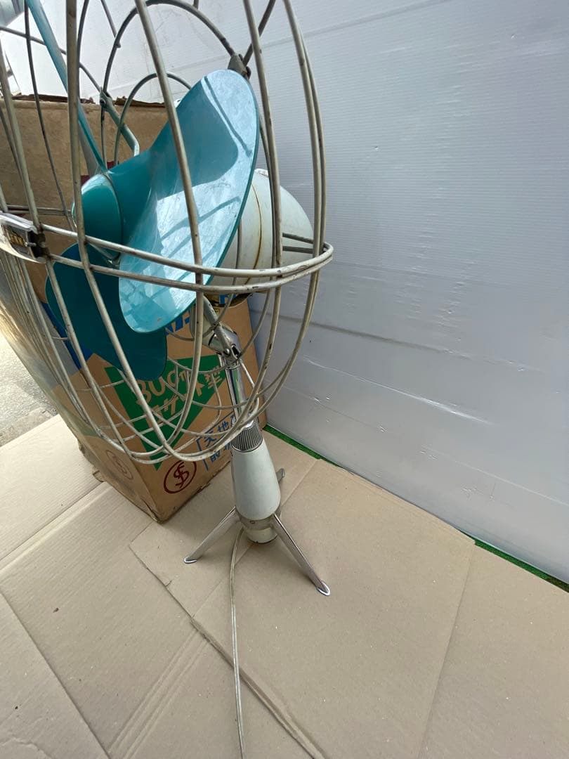 富士扇風機　ロケット型　レトロ　当時物　ヴィンテージ