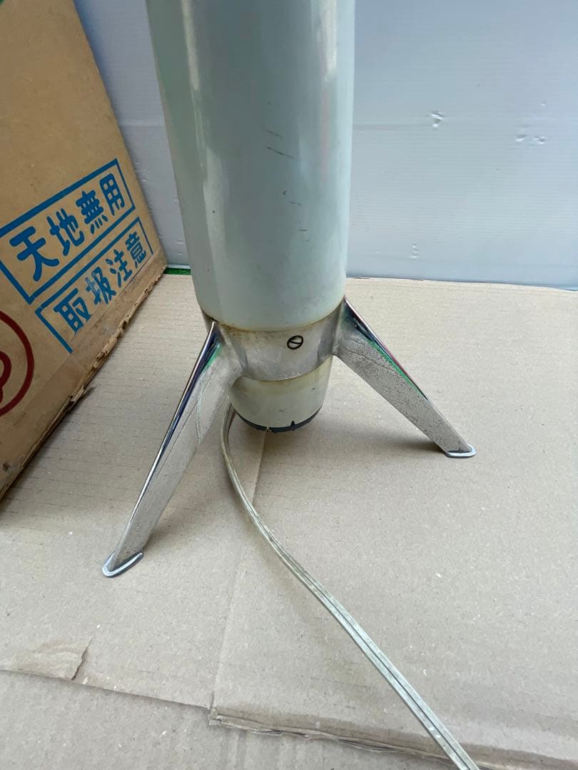 富士扇風機　ロケット型　レトロ　当時物　ヴィンテージ