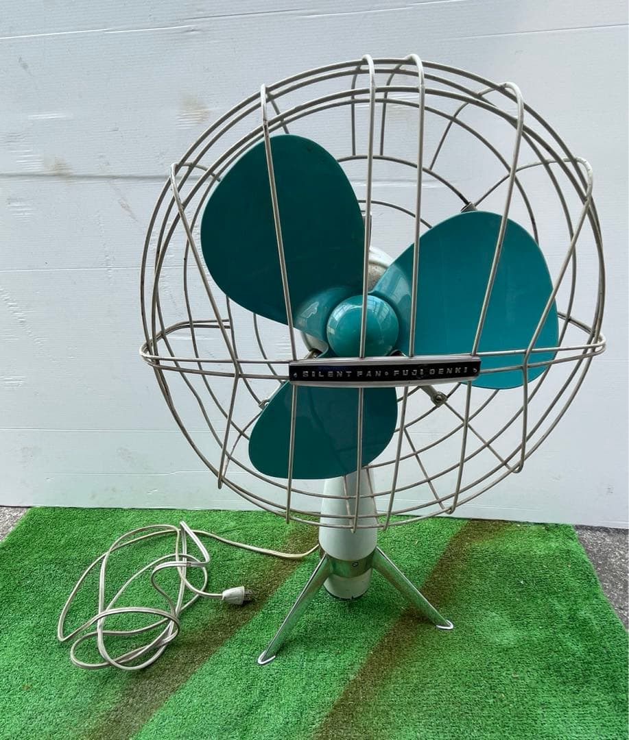 富士扇風機　ロケット型　レトロ　当時物　ヴィンテージ