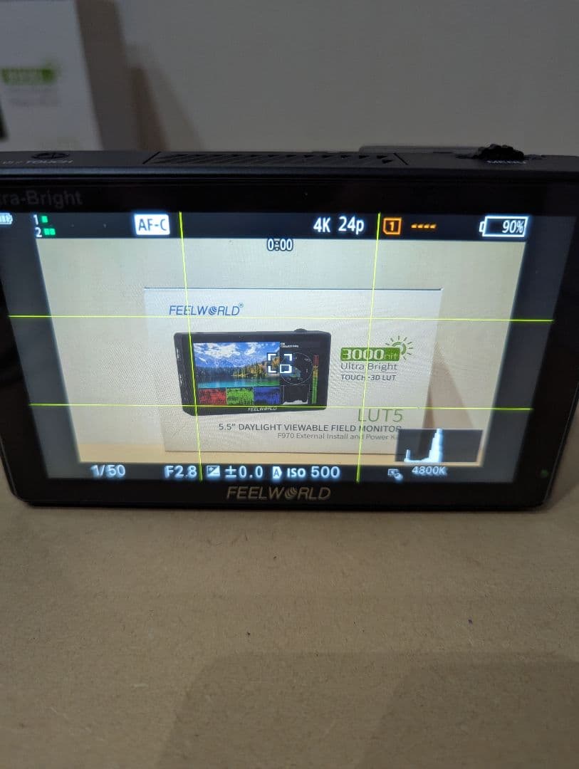 FEELWORLD　LUT5 5.5インチ超高輝度3000nit
