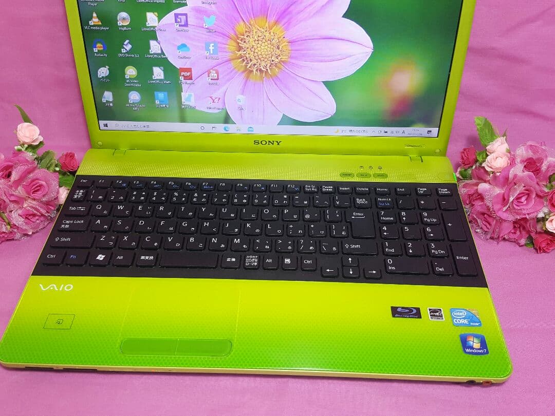 ソニーVAIO/2世代Core-i5/新品SSD256G/メモリ8G/Win11