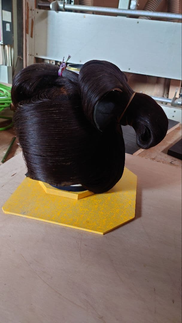 日本髪かつら 演劇用 コスプレ用　観賞用 2個セット