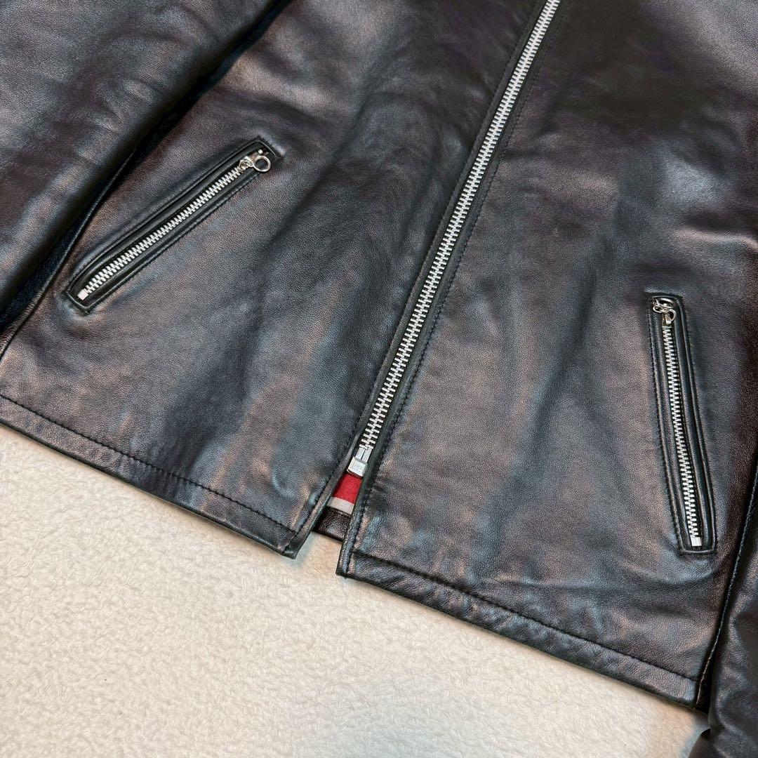 SCHOTT TAKEO KIKUCHI ライダースジャケット ラムレザー