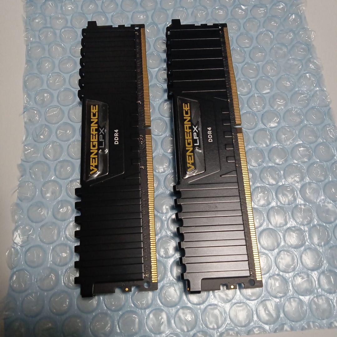 DDR4メモリ 32GB(16GB×2枚) Corsair DDR4-2666