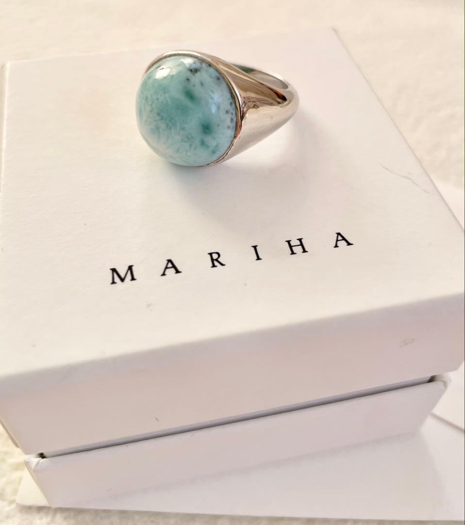 MARIHA マリハSignature Ring ラリマー　ラウンド リング