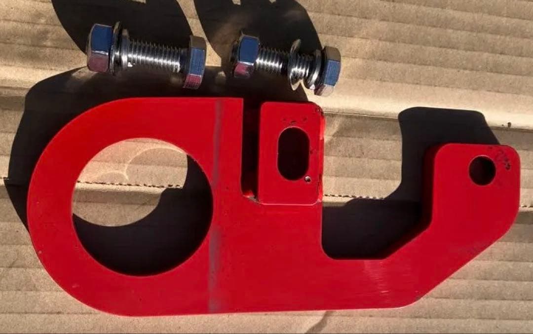 ジムニー jb23 アピオ 9ミリ牽引フック フロント リアセット