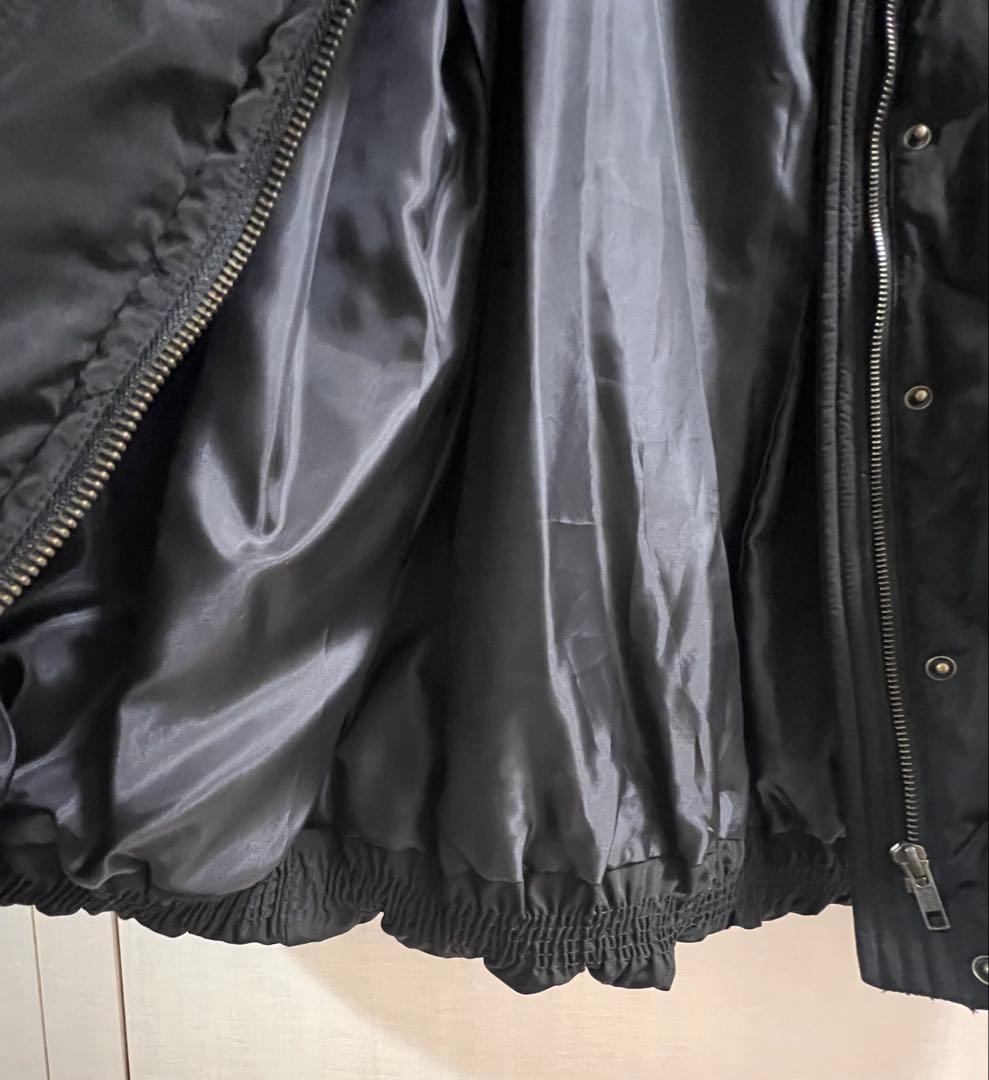 ⭐️mi-co⭐️ACUTA★ノーカラーキルティングダウンジャケット★ブラック