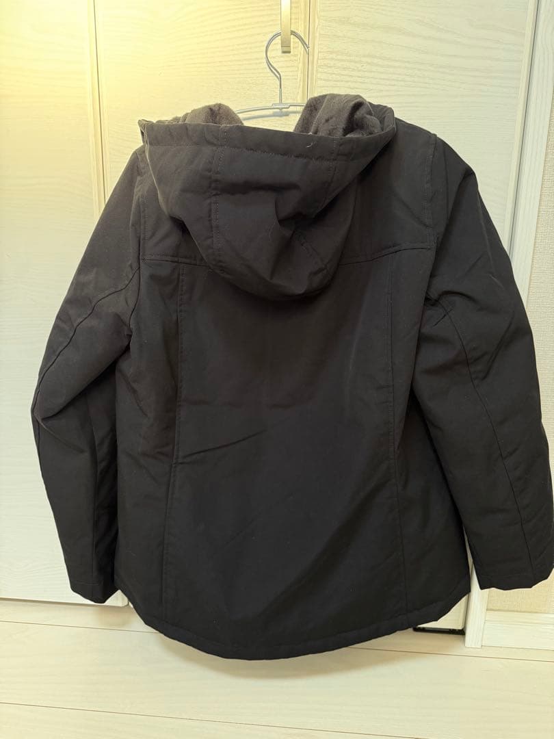   フード付きジャケット 黒