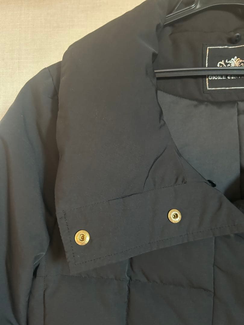 GRACE CONTINENTAL ファー付ショートダウンジャケット