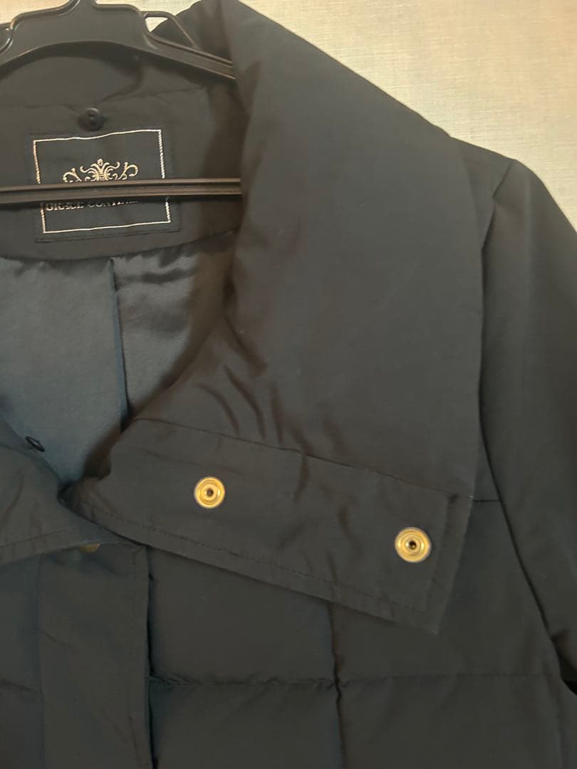 GRACE CONTINENTAL ファー付ショートダウンジャケット