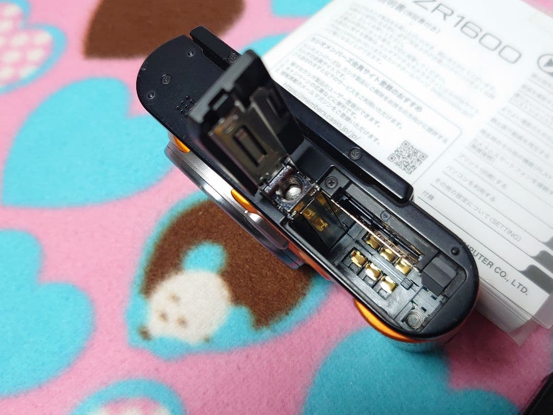 CASIO EXILIM EX–ZR1600 コンパクトデジタルカメラ ジャンク