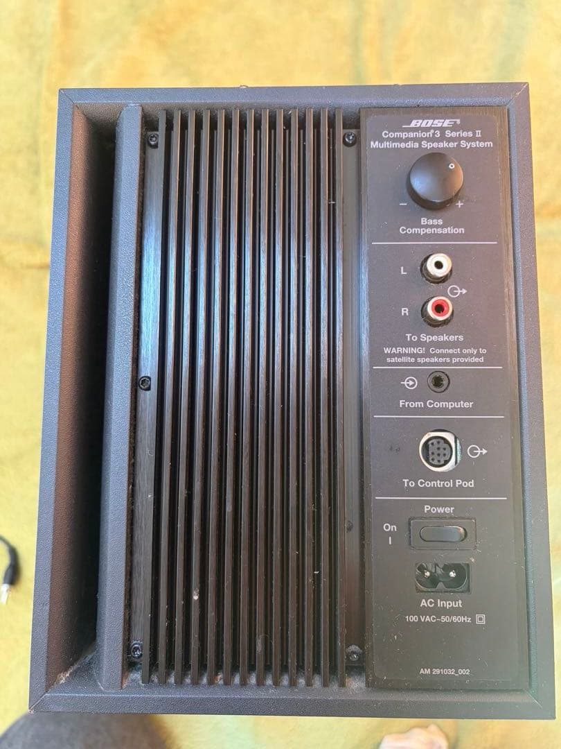 BOSE Companion 3 Series II 【ジャンク扱い】