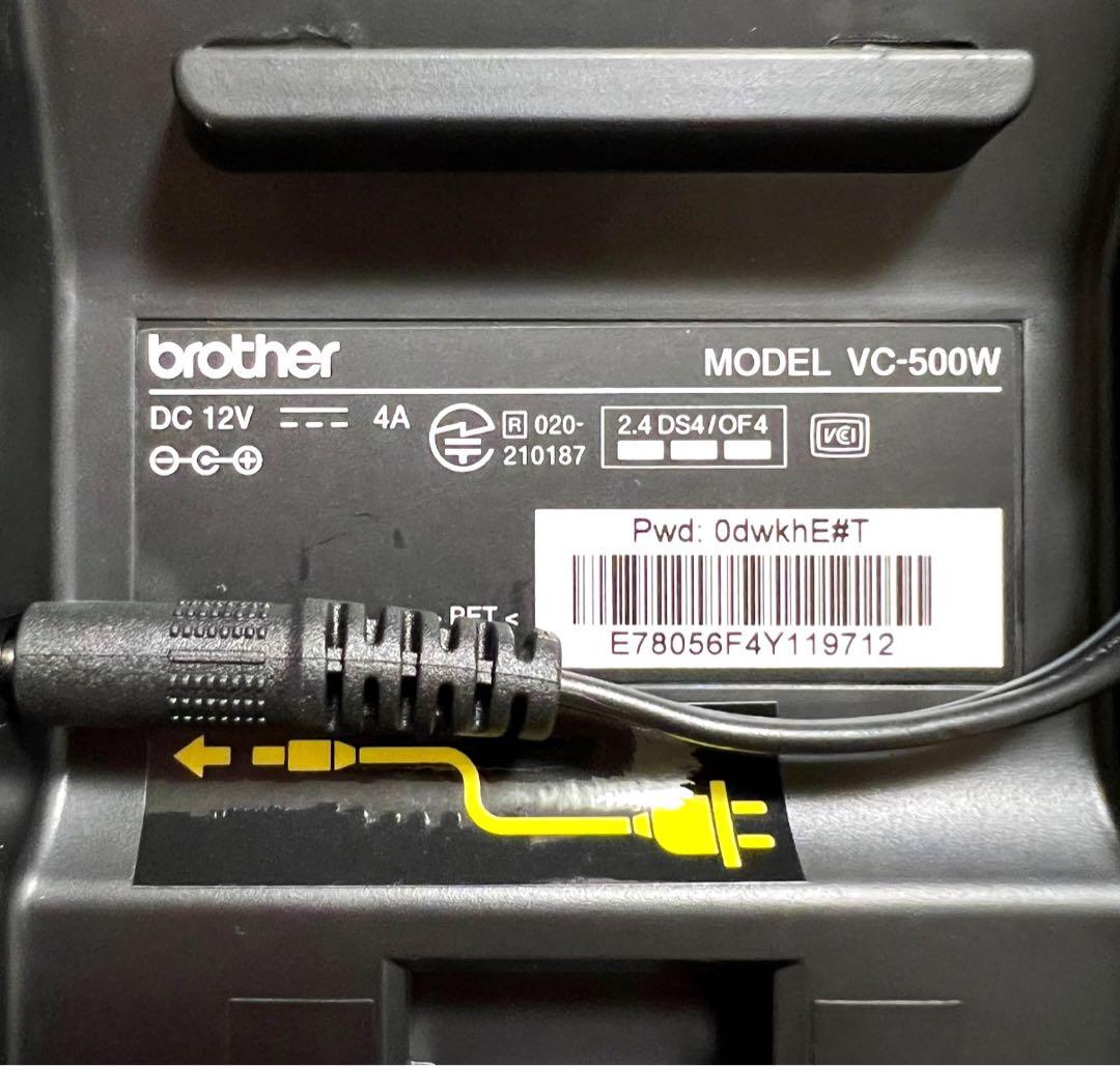 【お得です】ブラザー VC-500W フルカラーラベルプリンター＋ロール4種