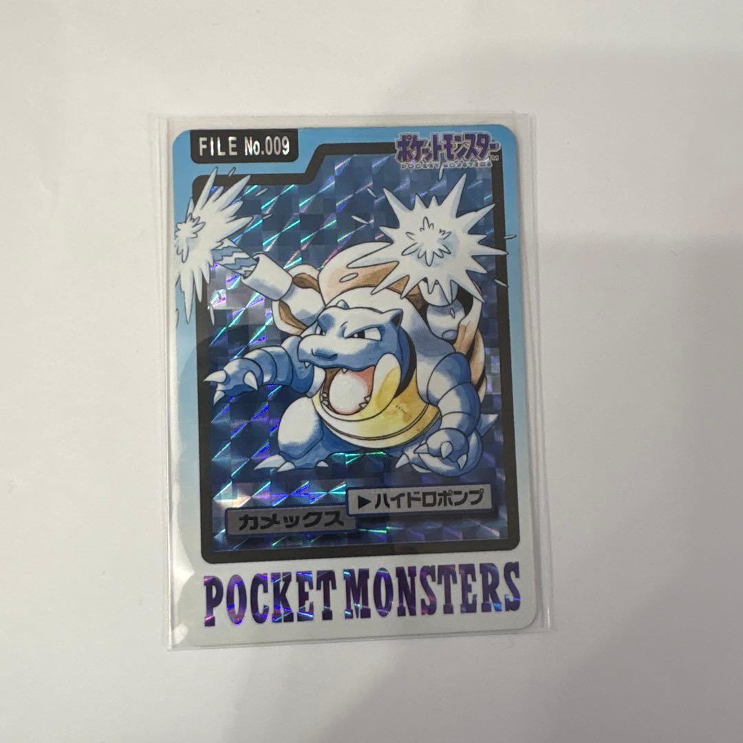 【初期】ポケモン カードダスカメックス FILE No.009 キラ