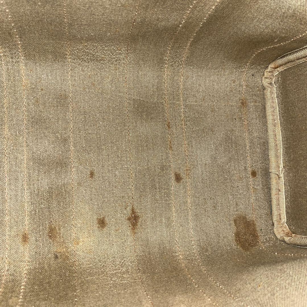 オールドグッチ　シェリーライン　ミニボストン　GGスプリーム　PVC ベージュ