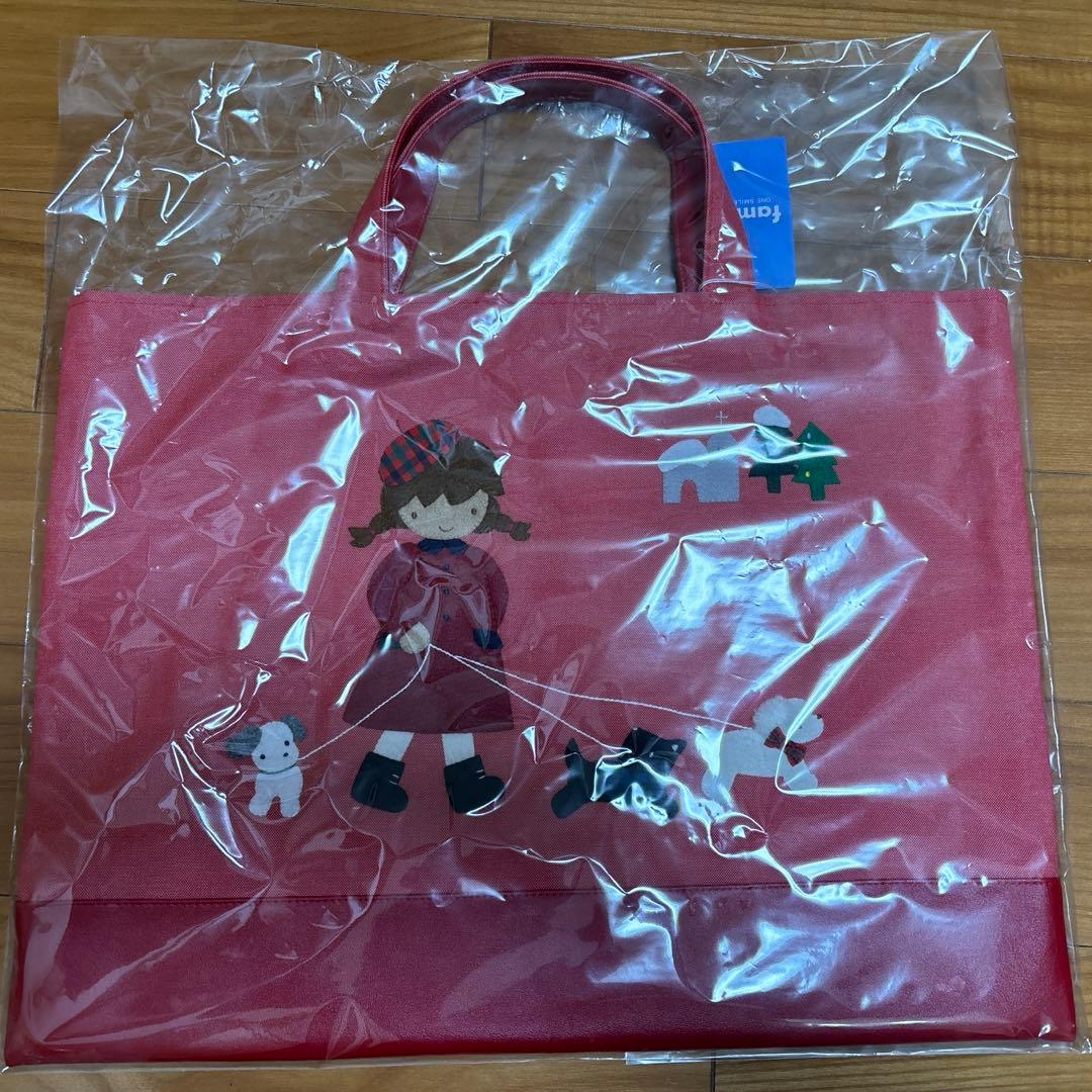 新品タグ付き＊ファミリア　クリスマス　バック