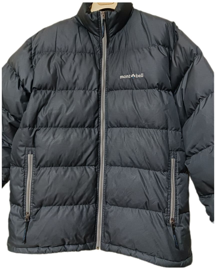 montbell モンベル◆ ネージュダウンジャケット◆グレー◆Lサイズ